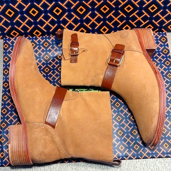 Tory Burch Bennie suede Bootie - Picture 3 of 14